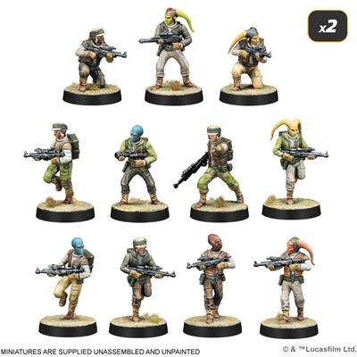 FOX -Star Wars: Legion - Rebel Alliance Starter Set