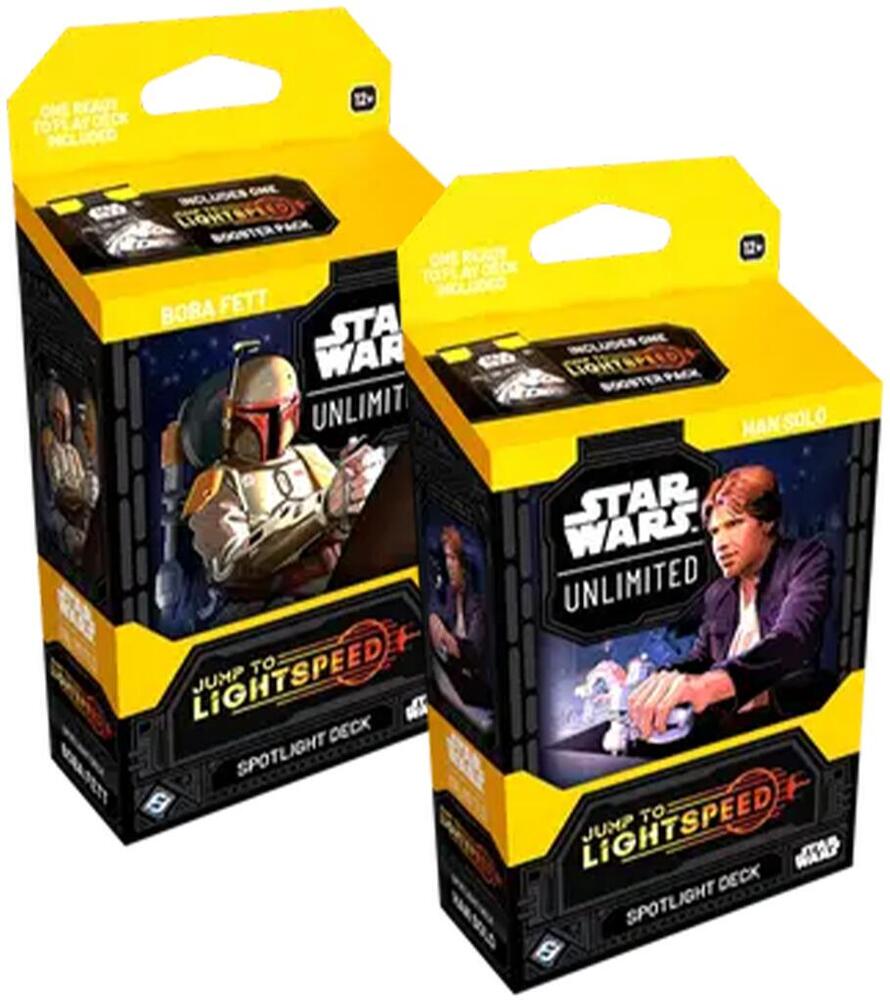 FOX -Star Wars: Unlimited - Jump to Lightspeed Spotlight Decks (Set of 2)