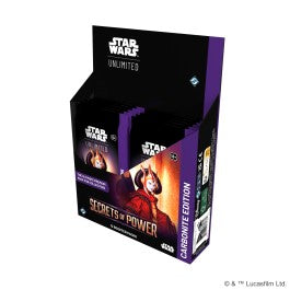 FOX -Star Wars: Unlimited - Secrets of Power Carbonite Booster Box