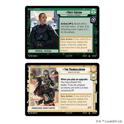FOX -Star Wars Unlimited: Shadows of the Galaxy - Two Player Starter Decks
