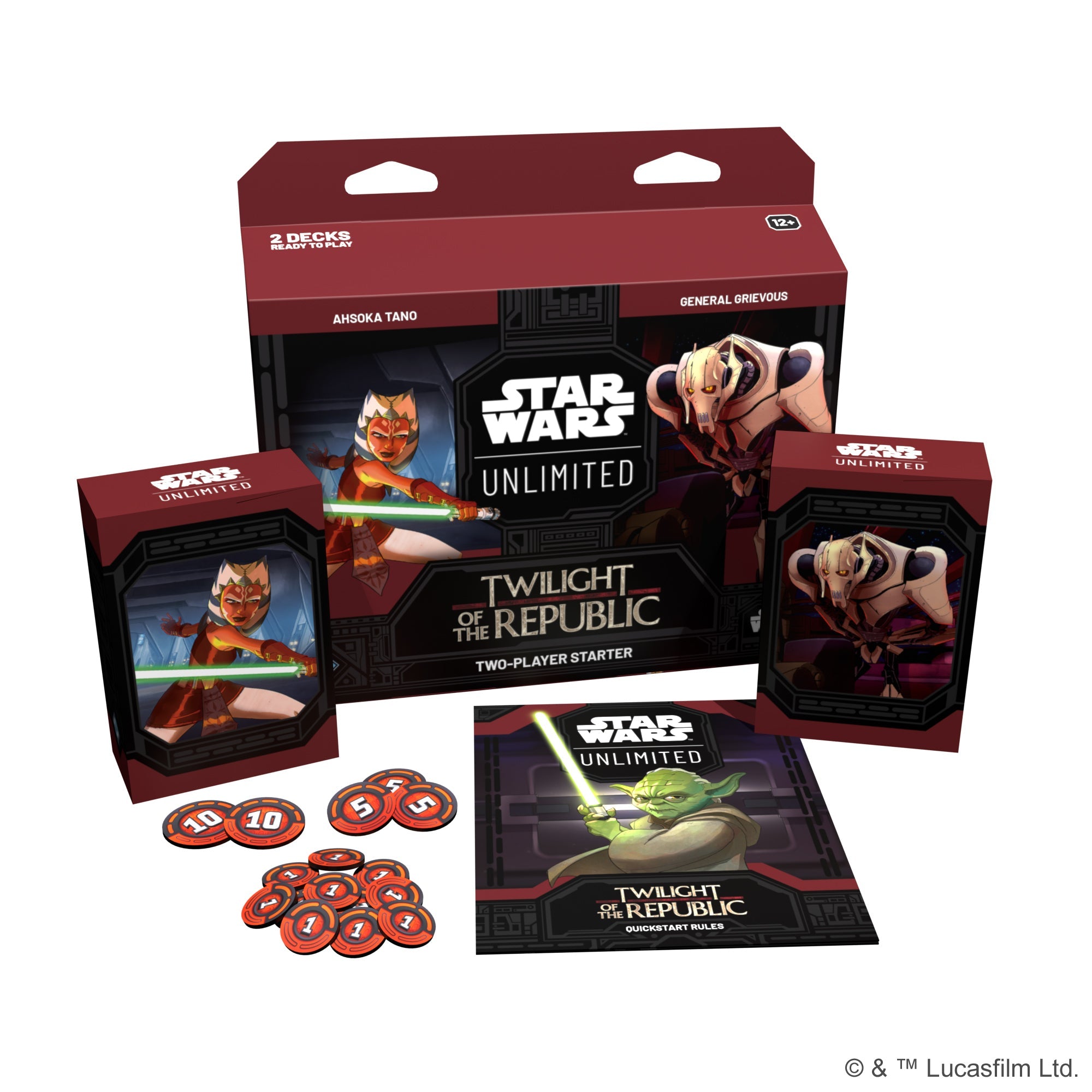 FOX -Star Wars Unlimited: Twilight of the Republic - Two Player Starter Decks