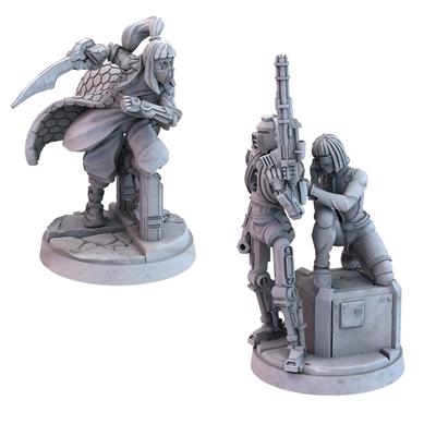 FOX -Tamashii: Chronicle of Ascend - Edgerunners (Miniatures)