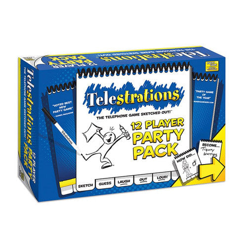 FOX -Telestrations: 12 Player Party Pack (Ding & Dent) [Moderate Damage]