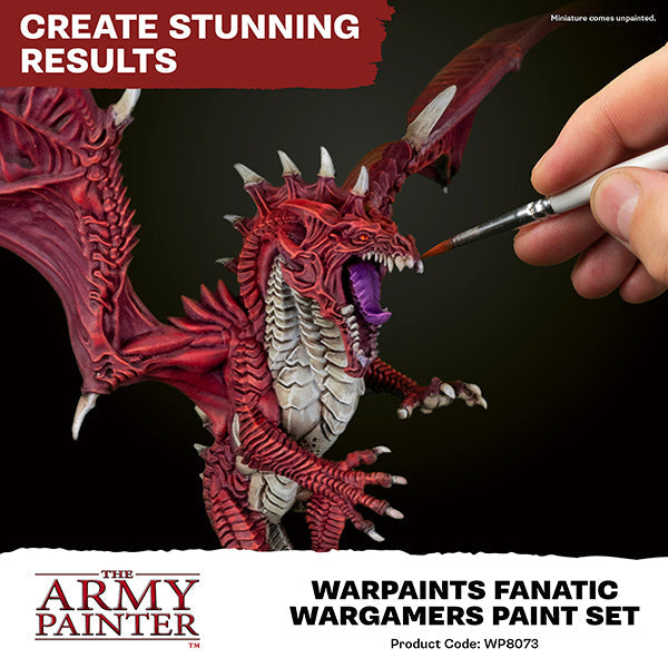 FOX -The Army Painter: Warpaints Fanatic - Wargamers Paint Set