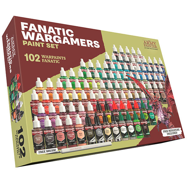 FOX -The Army Painter: Warpaints Fanatic - Wargamers Paint Set