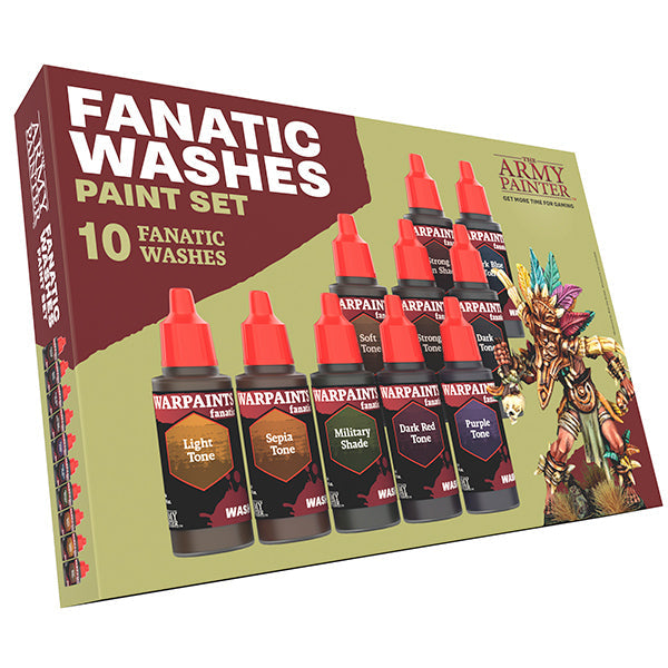 FOX -The Army Painter: Warpaints Fanatic - Washes Paint Set
