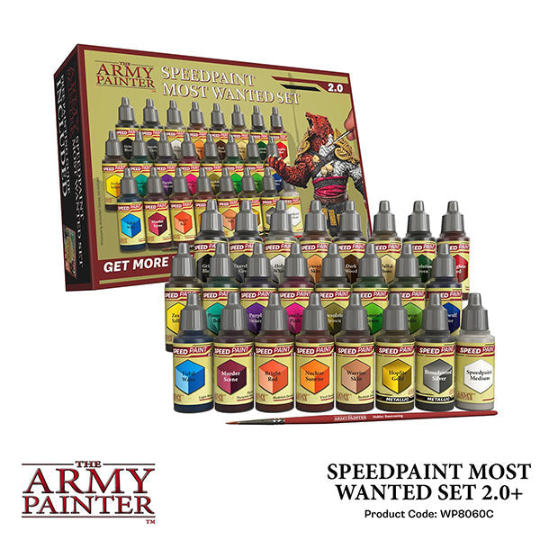 FOX -The Army Painter: Speedpaint Most Wanted Set 2.0