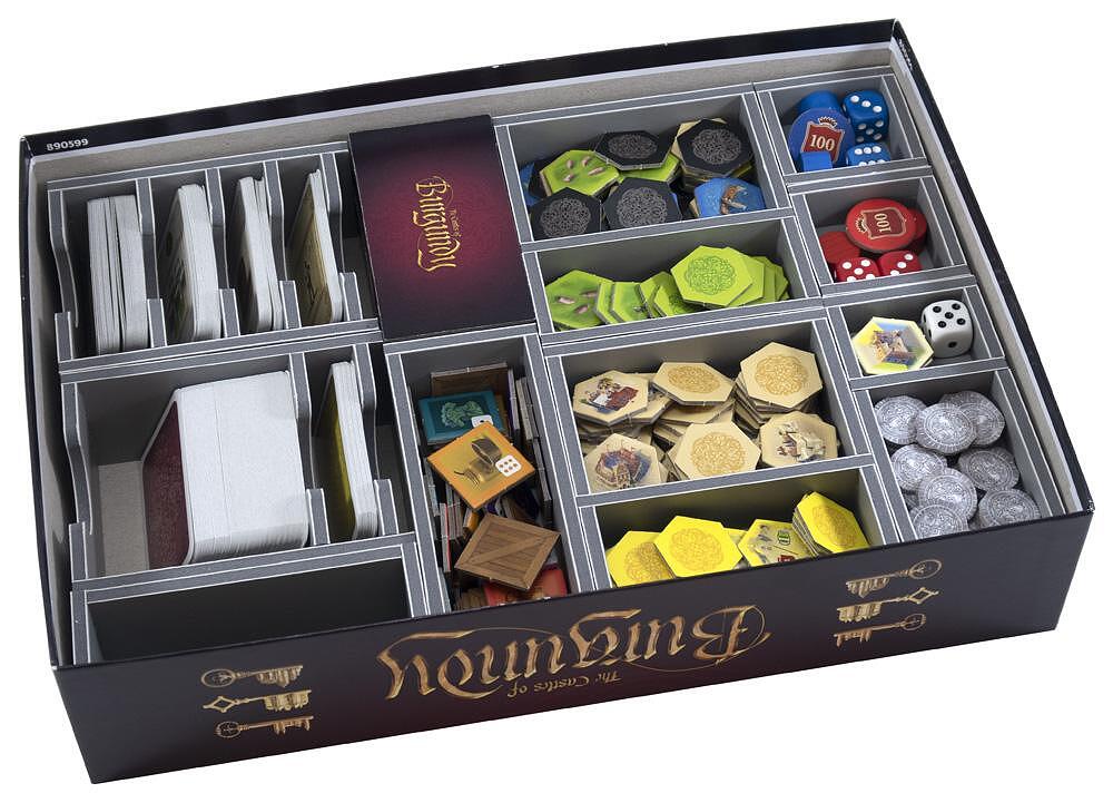 FOX -The Castles of Burgundy Folded Space Box Insert
