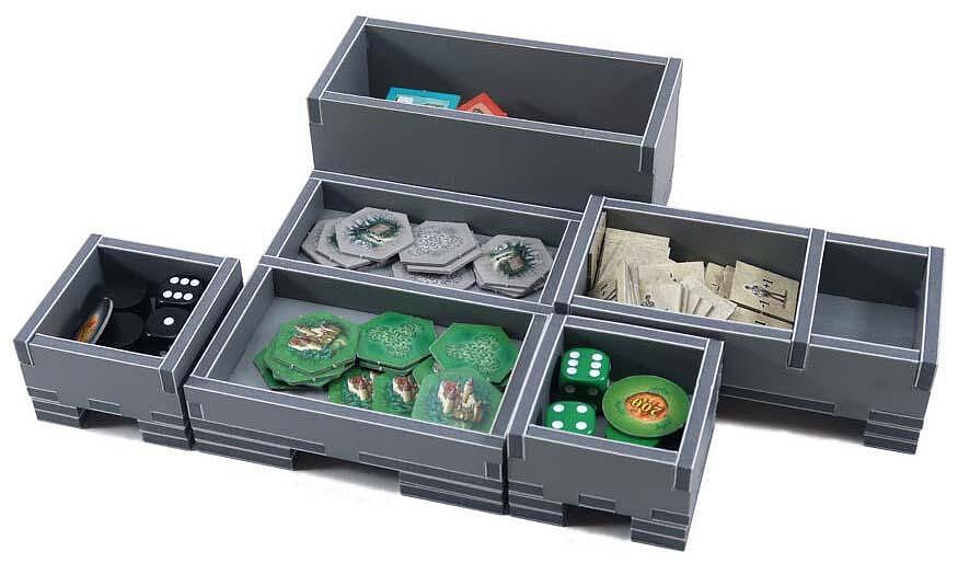 FOX -The Castles of Burgundy Folded Space Box Insert