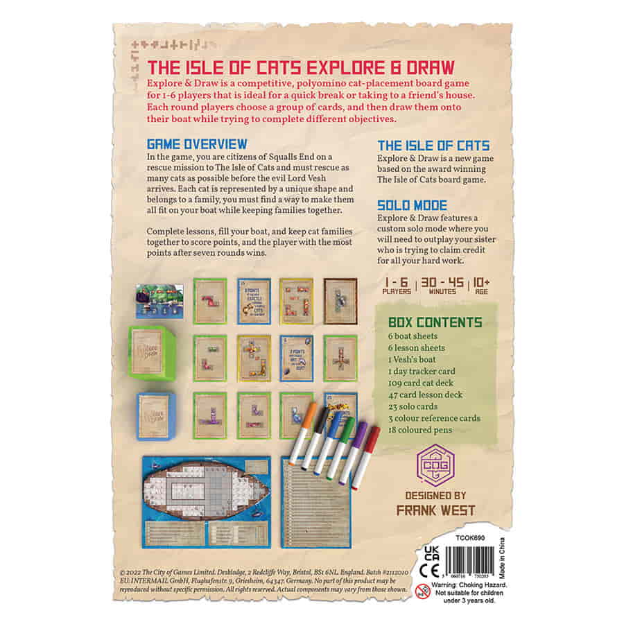 FOX -The Isle of Cats: Explore & Draw