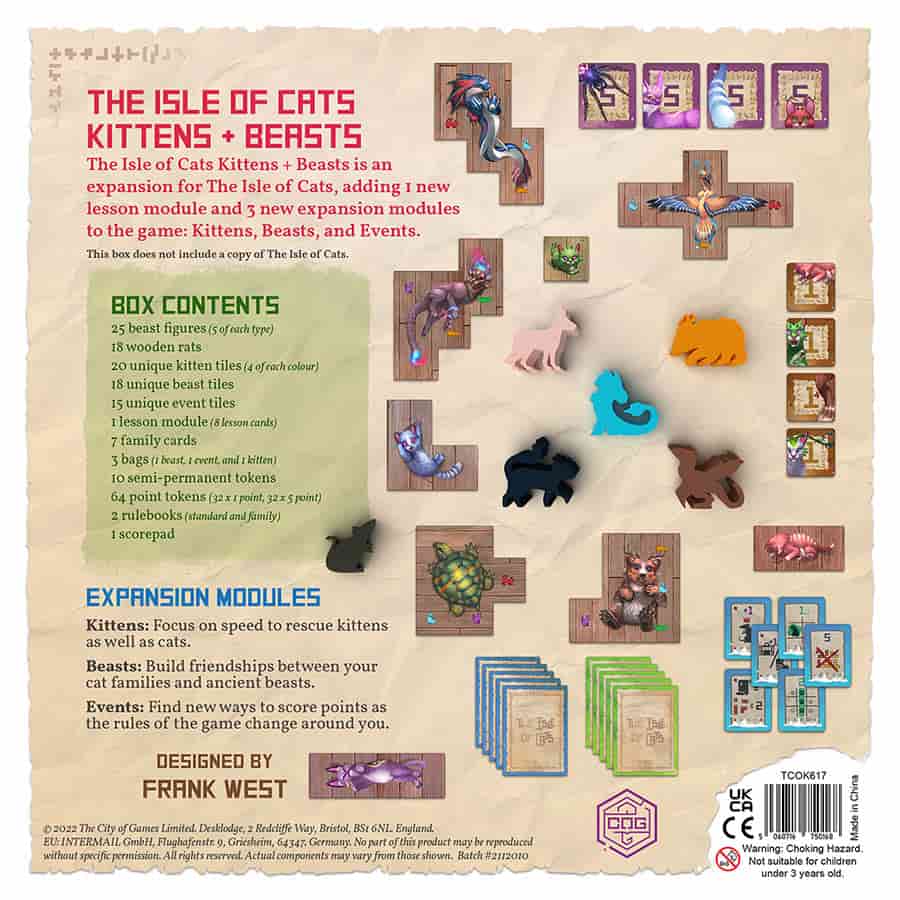 FOX -The Isle of Cats: Kittens and Beasts Expansion