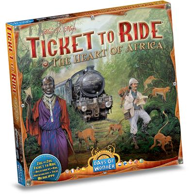 FOX -Ticket to Ride: Map Collection 3 - The Heart of Africa Expansion
