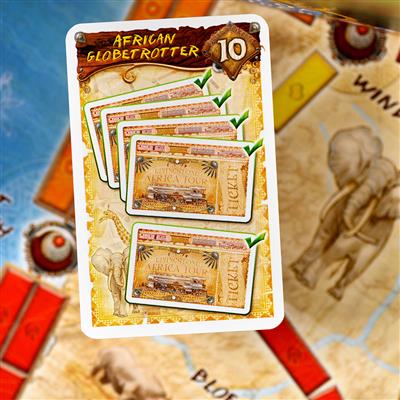 FOX -Ticket to Ride: Map Collection 3 - The Heart of Africa Expansion