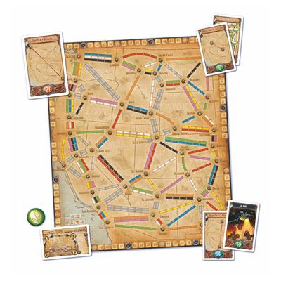 FOX -Ticket to Ride: Map Collection 6 - France & Old West Expansion