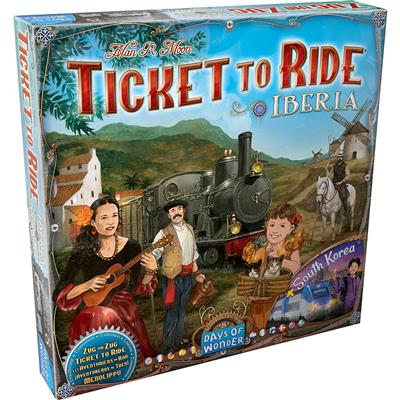 FOX -Ticket to Ride: Iberia & South Korea Map Collection 8 (Ding & Dent)