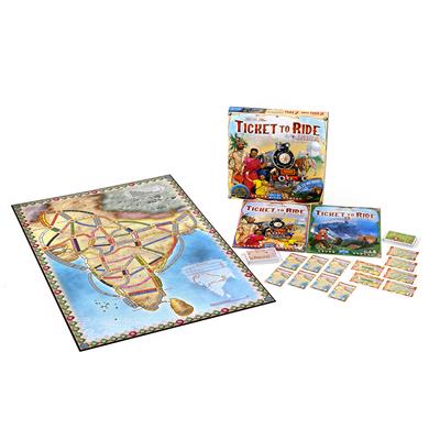 FOX -Ticket to Ride: India and Switzerland Map Collection 2