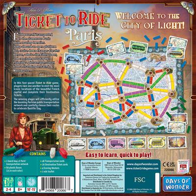 FOX -Ticket to Ride: Paris