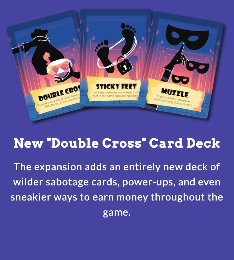 FOX -Tiny Laser Heist: Base Game + Double Cross Expansion (Ding & Dent)