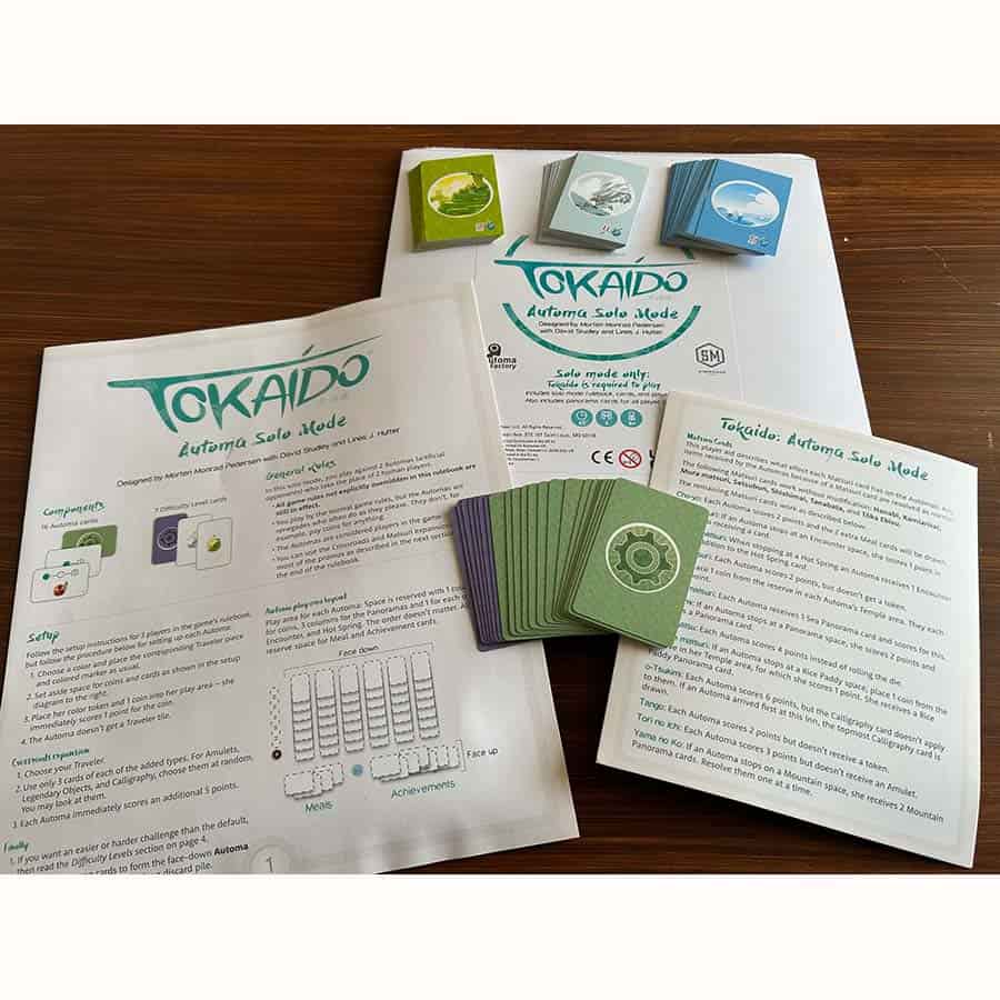 FOX -Tokaido: Automa Solo Mode Pack