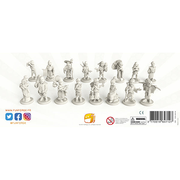 FOX -Tokaido: Matsuri Miniature Figures Accessory Pack (Ding & Dent)