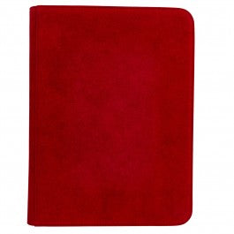 FOX -Ultra Pro: Vivid Deluxe Zippered 9-Pocket PRO-BINDER - Red