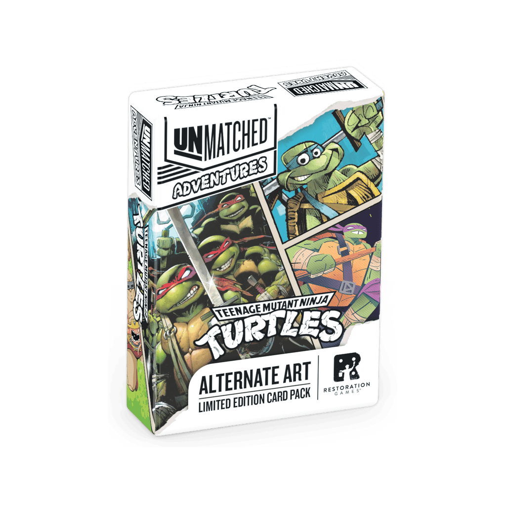 FOX -Unmatched Adventures: Teenage Mutant Ninja Turtles - Alternate Art Limited Edition Card Pack