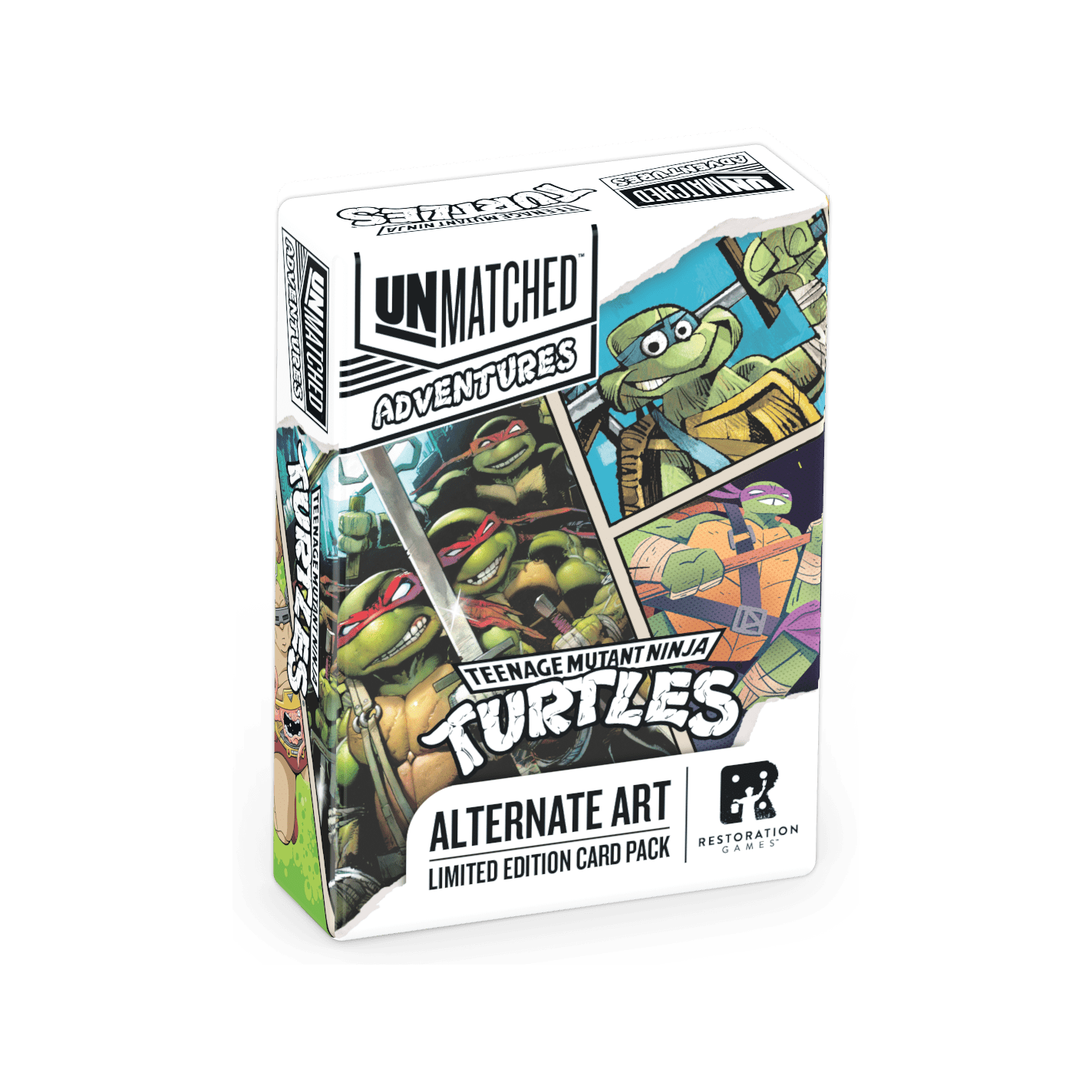 FOX -Unmatched Adventures: Teenage Mutant Ninja Turtles - Alternate Art Limited Edition Card Pack