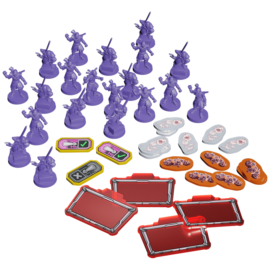 FOX -Unmatched Adventures: Teenage Mutant Ninja Turtles - Deluxe Token Pack