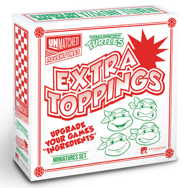 FOX -Unmatched Adventures: Teenage Mutant Ninja Turtles - Extra Toppings Miniature Set