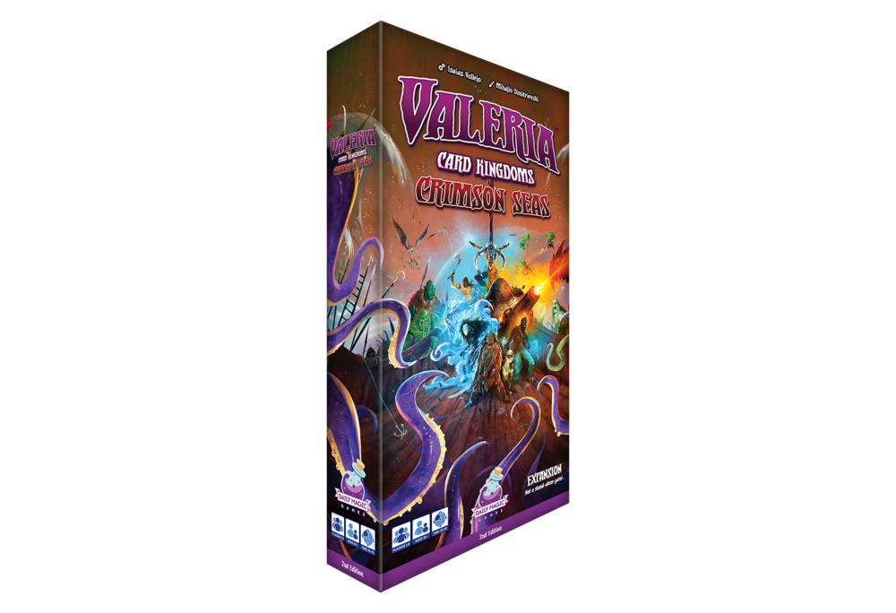 FOX -Valeria: Card Kingdoms, 2nd Edition - Crimson Seas Expansion