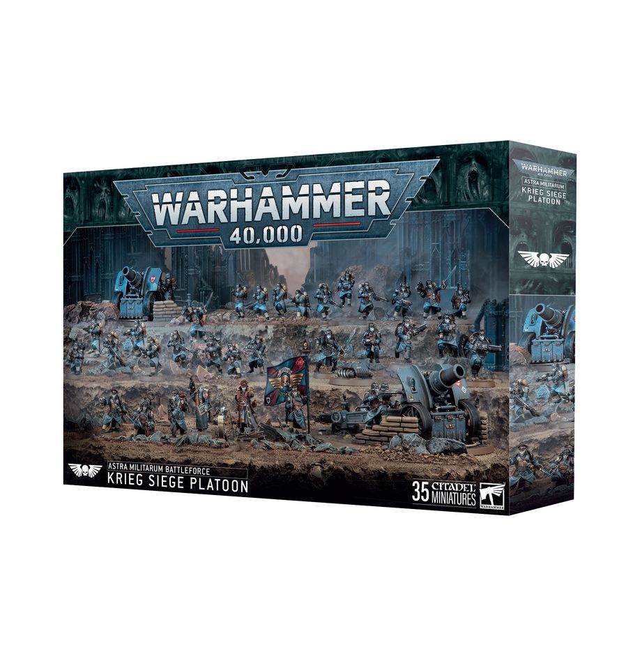 FOX -Warhammer 40K: Astra Militarum Battleforce - Krieg Siege Platoon