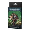 FOX -Warhammer 40K: Datasheet Cards - Chaos Knights
