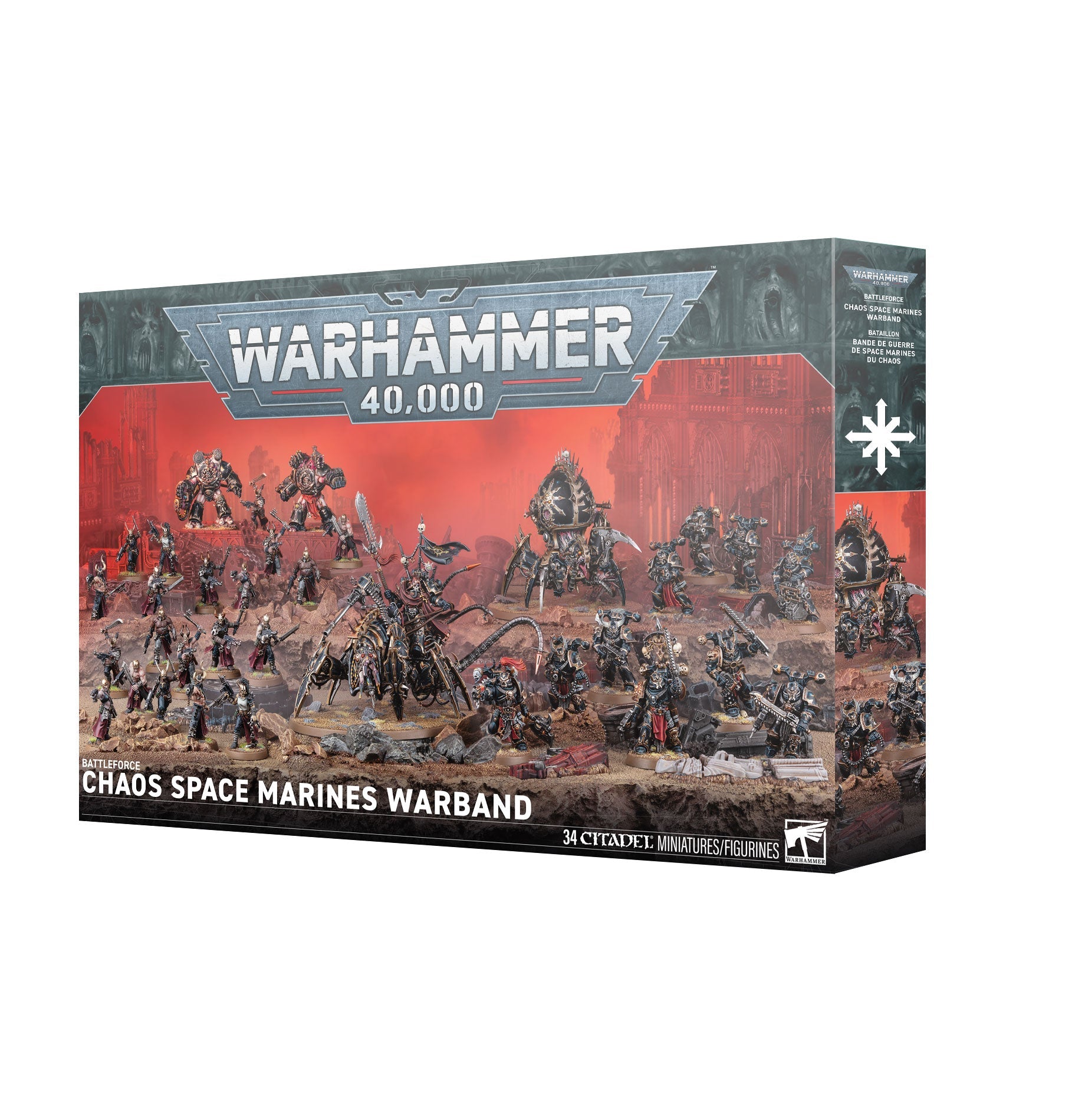 FOX -Warhammer 40K:  Chaos Space Marines Battleforce - Chaos Space Marines Warband