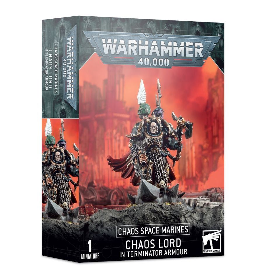 FOX -Warhammer 40K: Chaos Space Marines - Chaos Lord in Terminator Armour