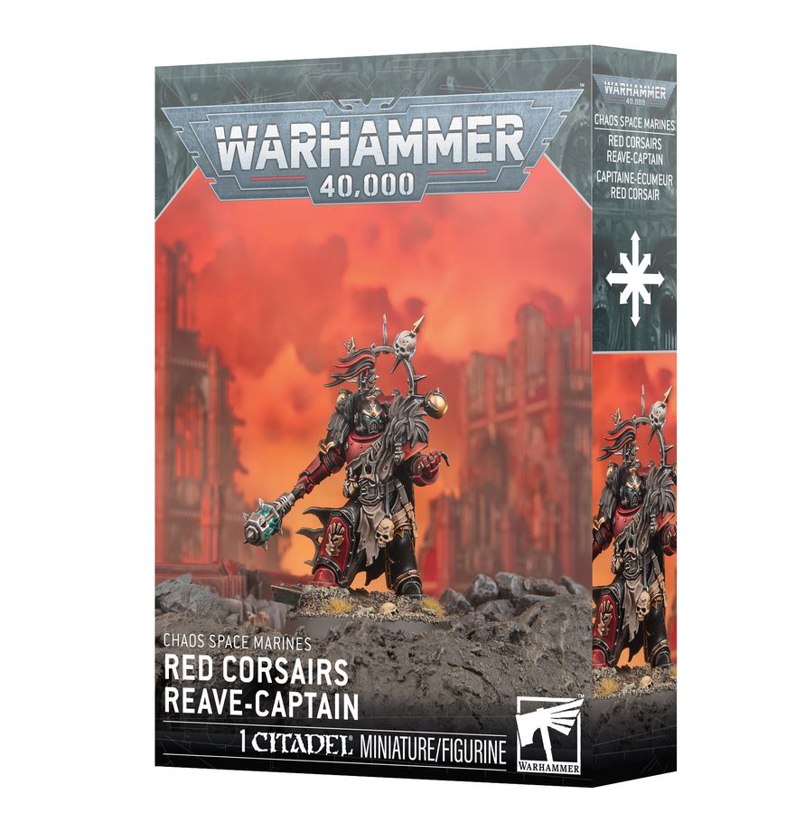 FOX -Warhammer 40K: Chaos Space Marines - Red Corsairs Reave-Captain