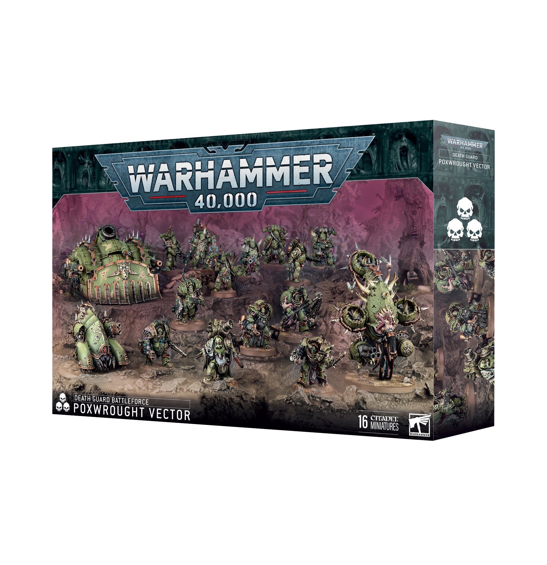 FOX -Warhammer 40K: Death Guard Battleforce - Poxwrought Vector