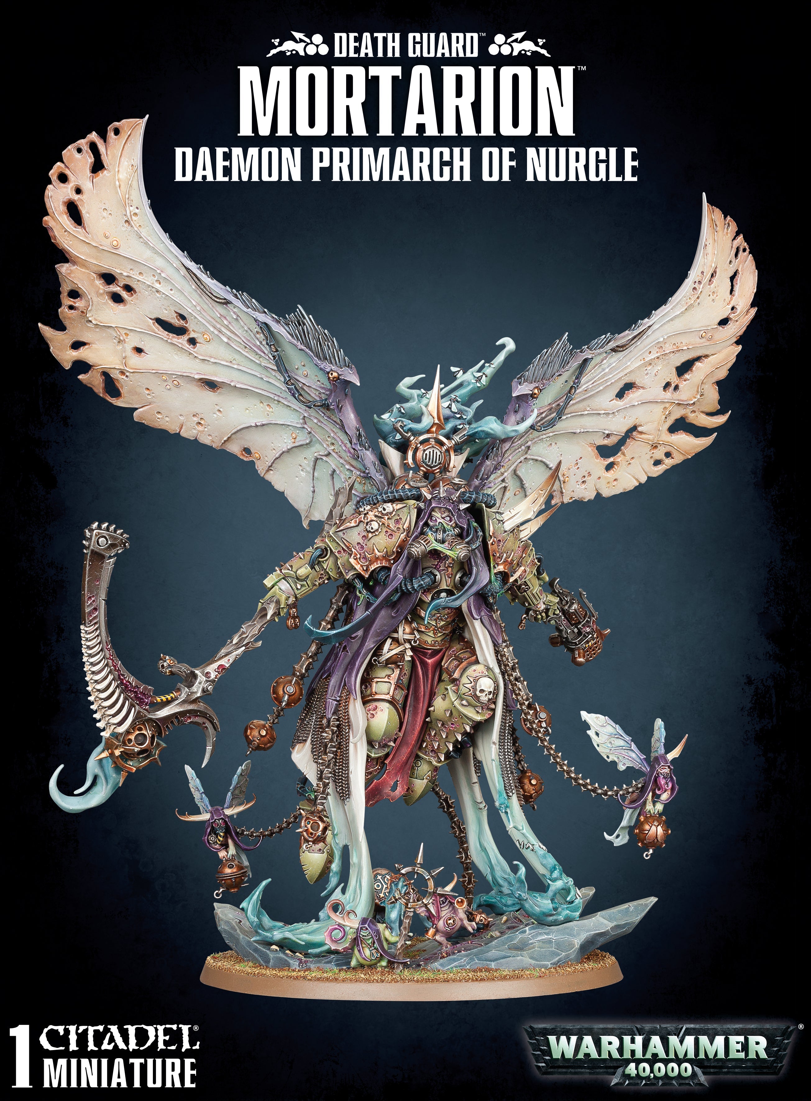 FOX -Warhammer 40K: Death Guard - Mortarion Daemon Primarch of Nurgle