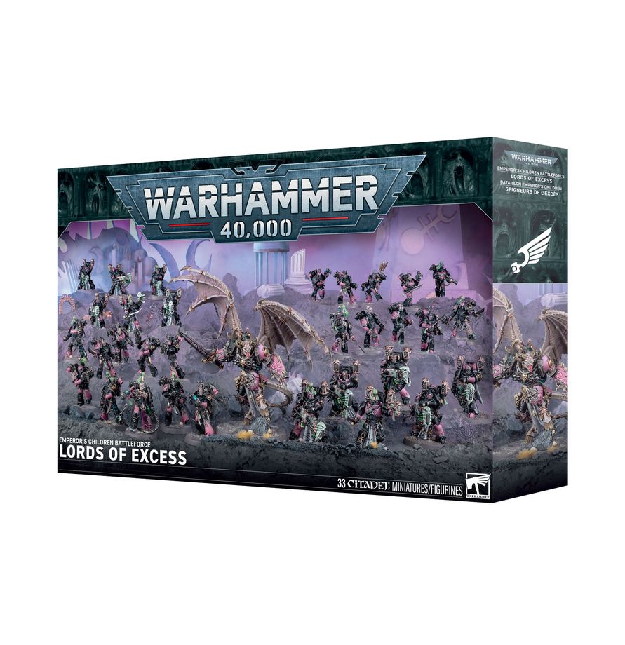FOX -Warhammer 40K: Emperor’s Children Battleforce - Lords of Excess