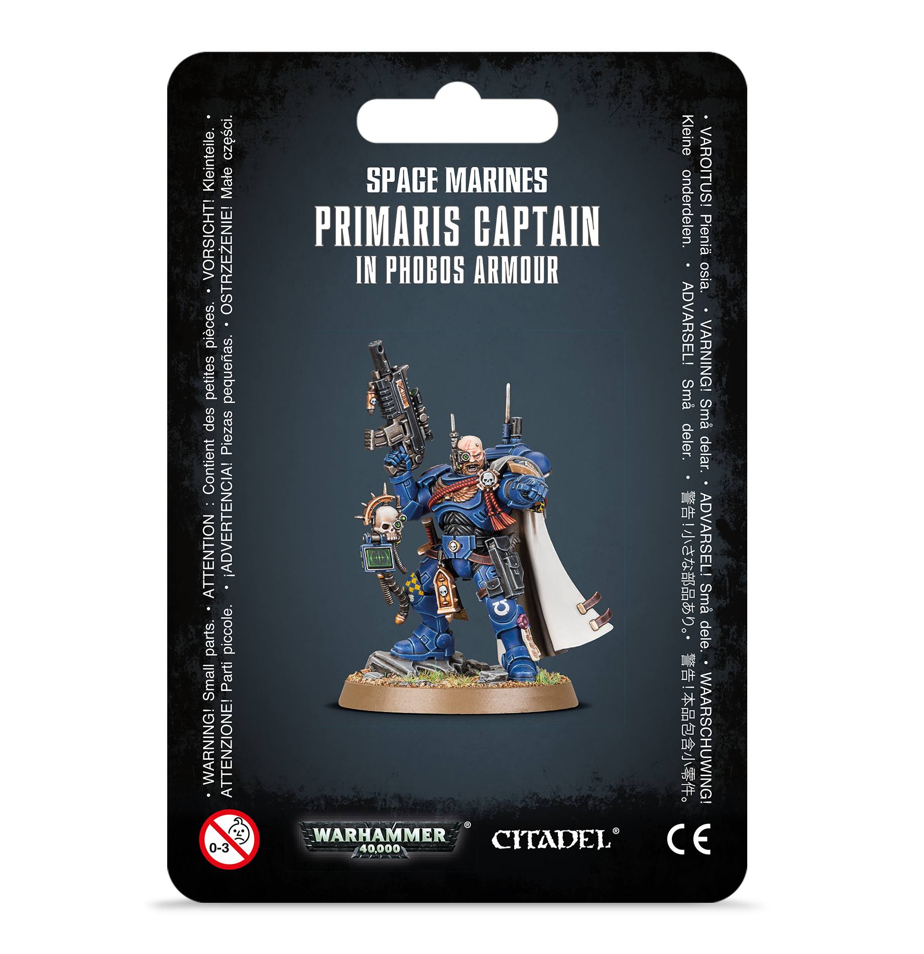 FOX -Warhammer 40K: Space Marines - Captain in Phobos Armour