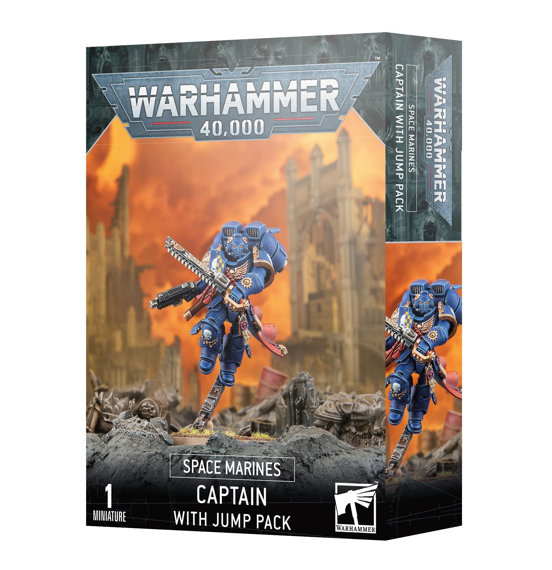 FOX -Warhammer 40K: Space Marines - Captain with Jump Pack