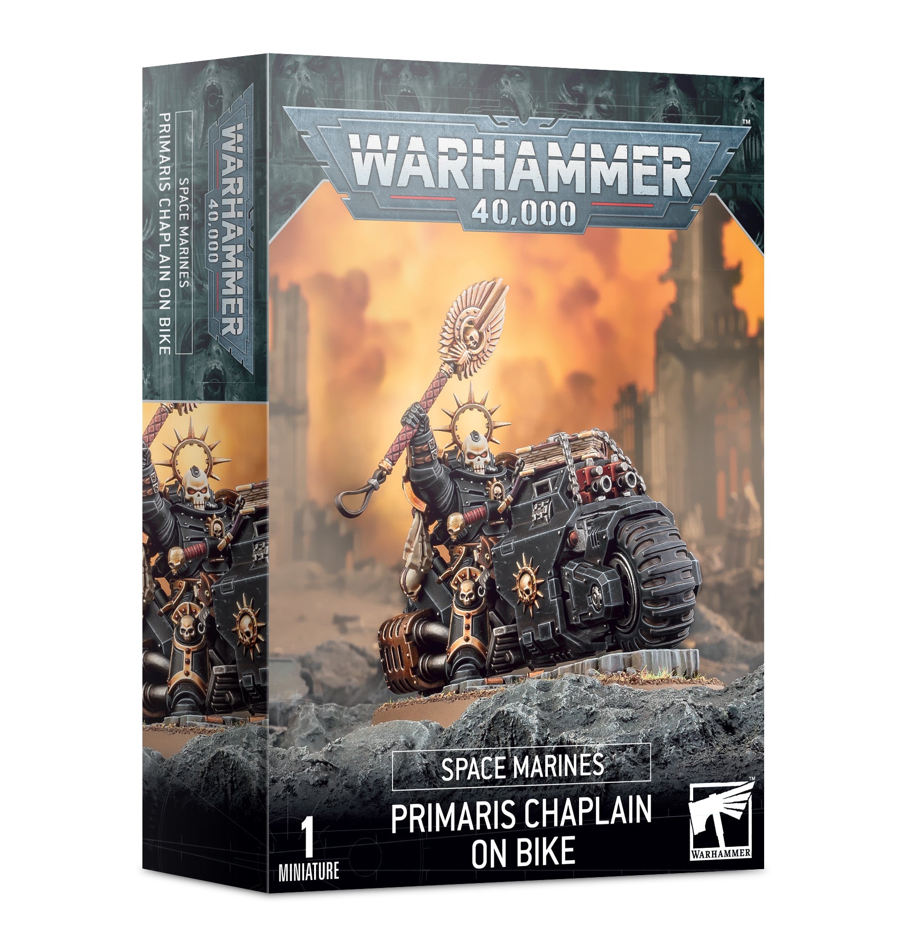 FOX -Warhammer 40K: Space Marines - Primaris Chaplain on Bike