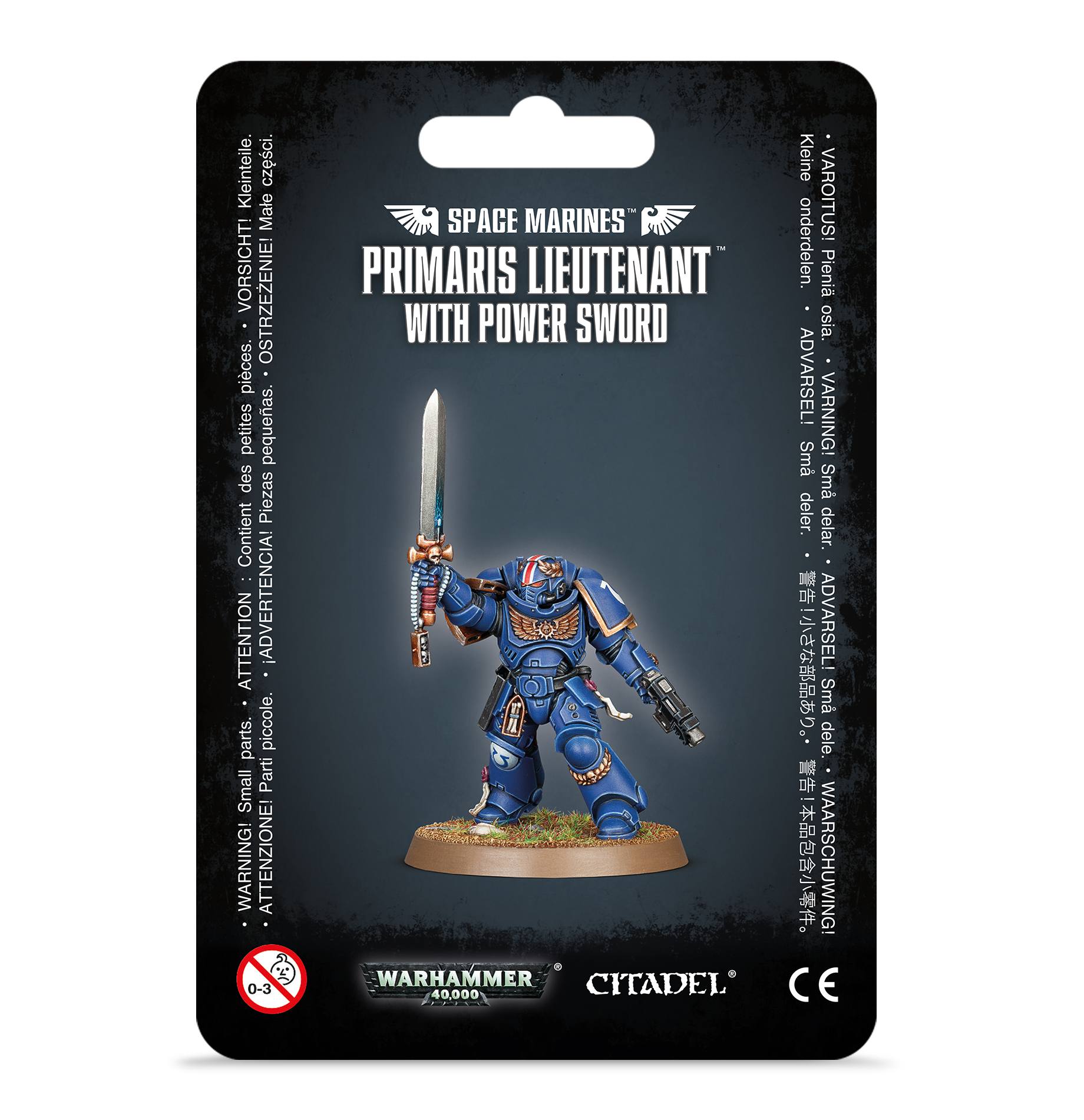 FOX -Warhammer 40K: Space Marines - Primaris Lieutenant with Power Sword