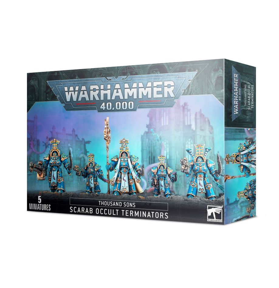 FOX -Warhammer 40K: Thousand Sons - Scarab Occult Terminators