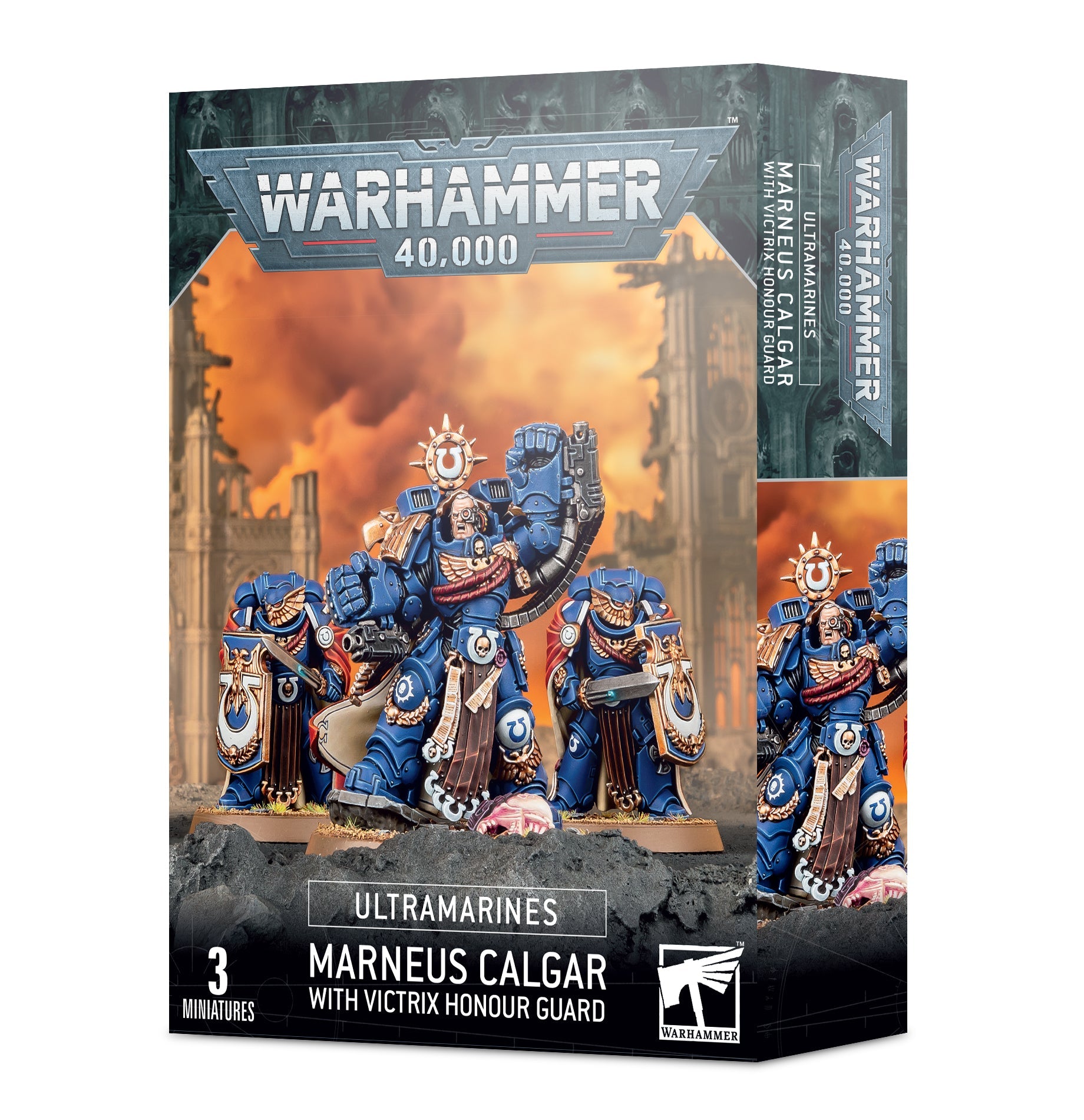 FOX -Warhammer 40K: Ultramarines - Marneus Calgar with Victrix Honour Guard