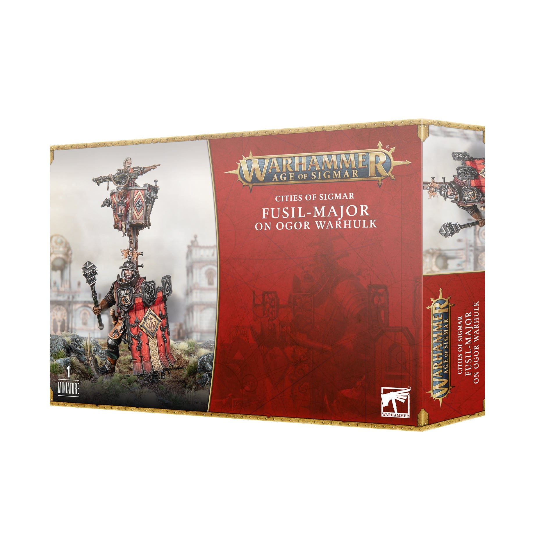 FOX -Warhammer Age of Sigmar: Cities of Sigmar - Fusil-Major on Ogor Warhulk