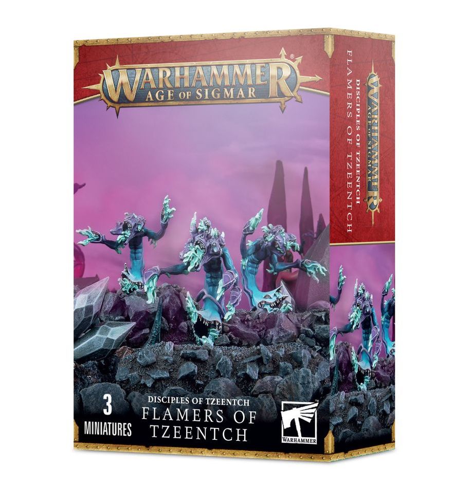 FOX -Warhammer Age of Sigmar:  Disciples of Tzeentch - Flamer of Tzeentch