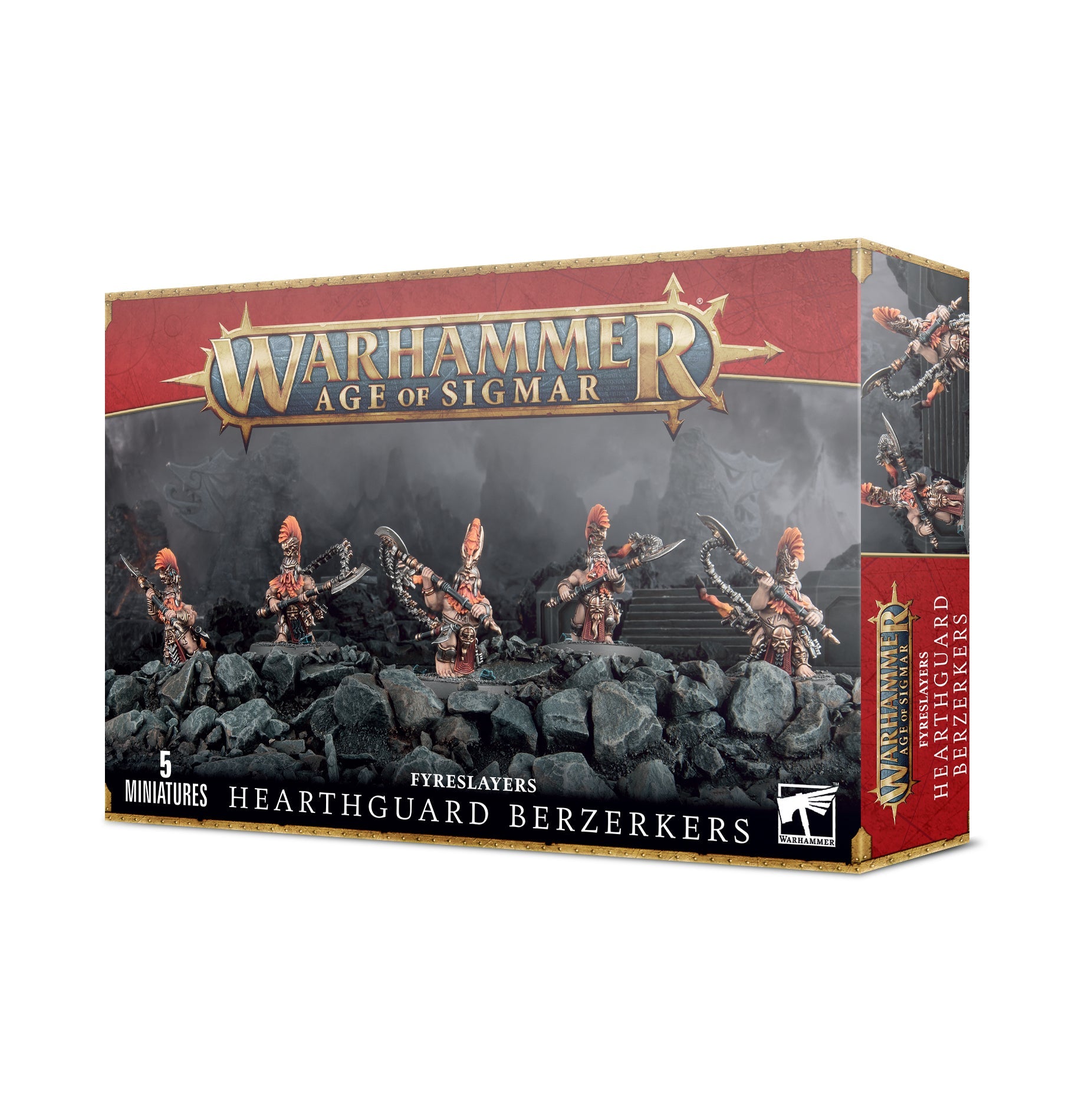 FOX -Warhammer Age of Sigmar: Fyreslayers - Hearthguard Berzerkers