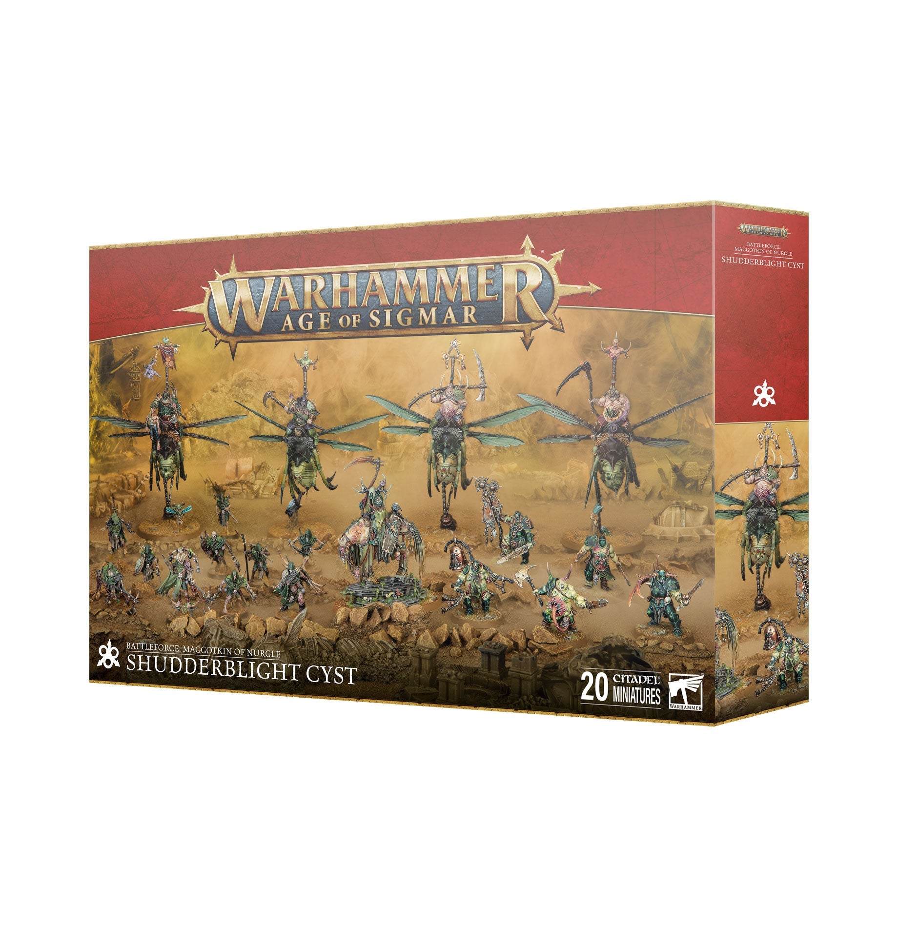 FOX -Warhammer Age of Sigmar: Maggotkin of Nurgle Battleforce - Shudderblight Cyst