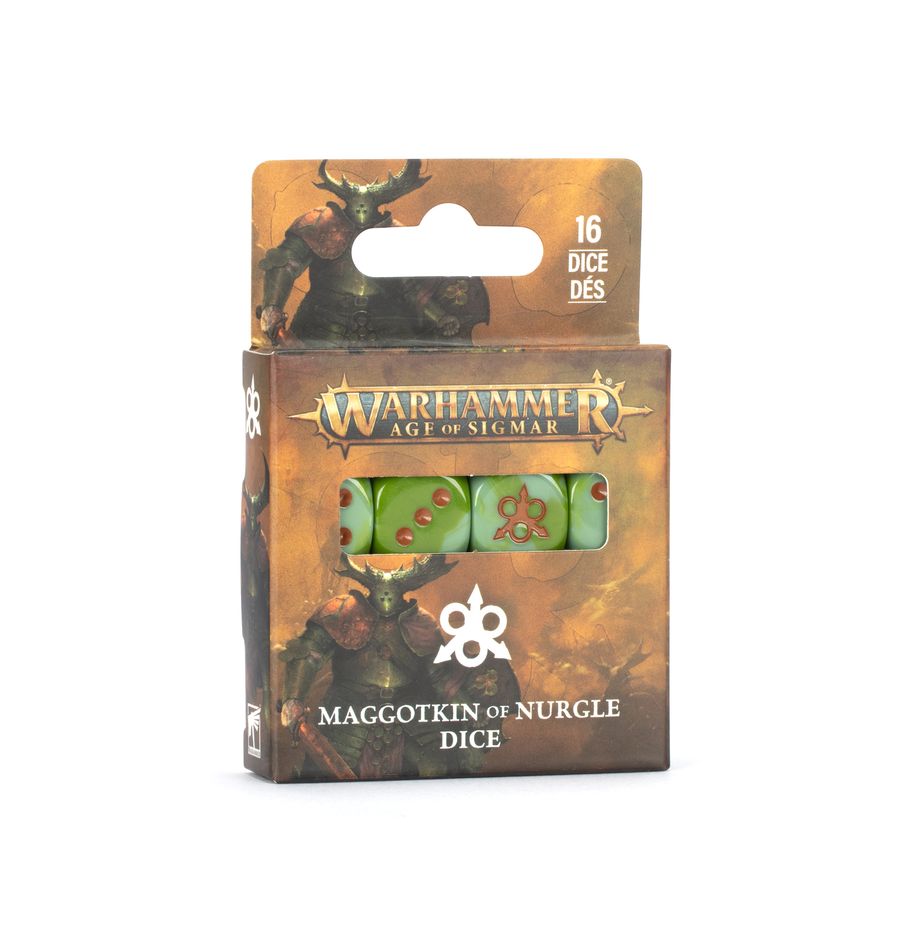 FOX -Warhammer Age of Sigmar: Maggotkin of Nurgle Dice