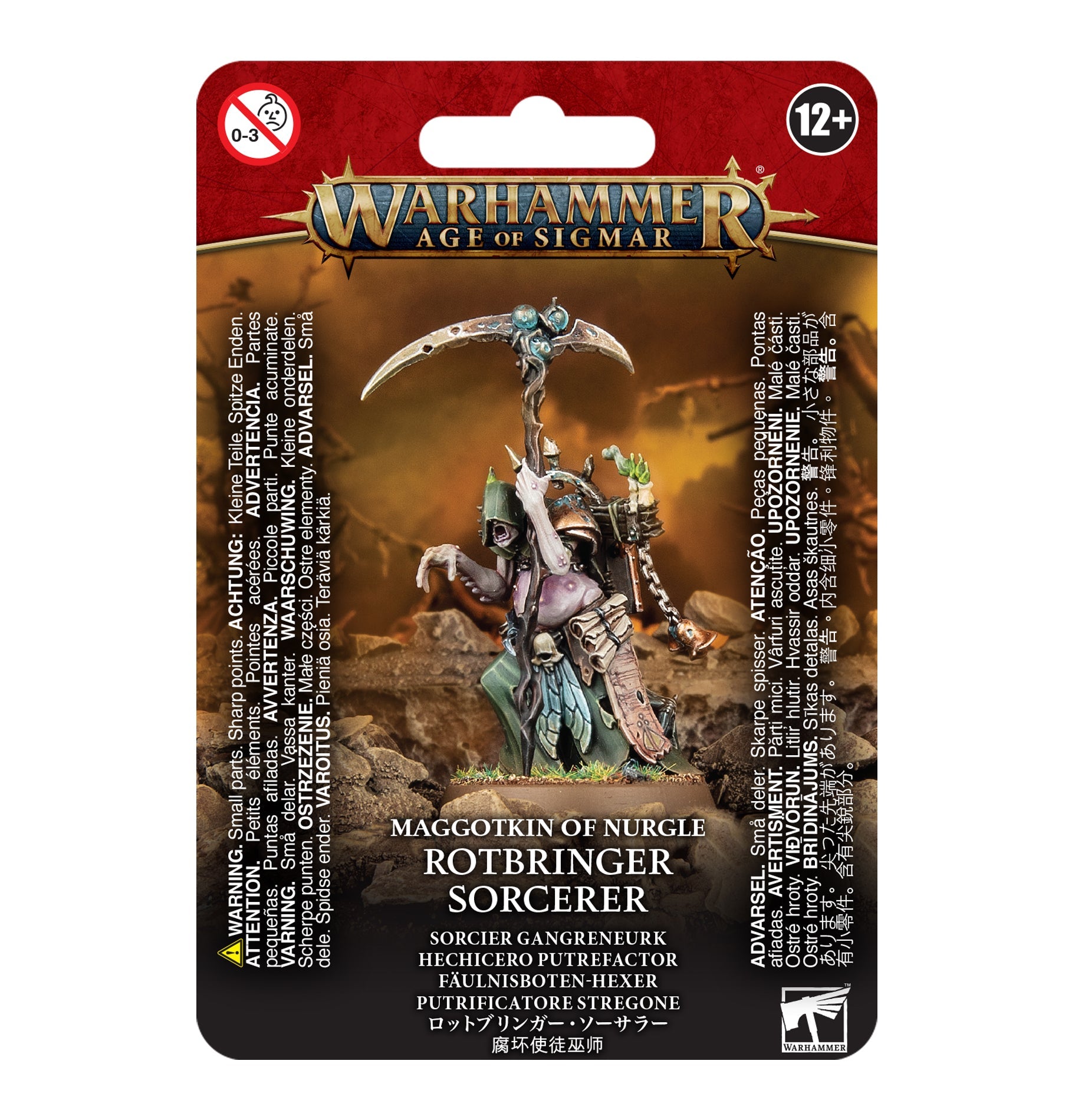 FOX -Warhammer Age of Sigmar: Maggotkin of Nurgle - Rotbringer Sorcerer